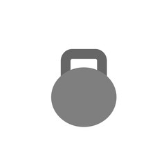 Fototapeta premium kettlebell in gray