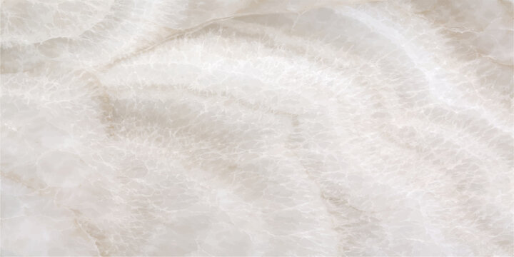 A clean macro closeup of textured white sand reveals a soft abstract pattern resembling cold winter snow or natural salt crystals on a blue surface