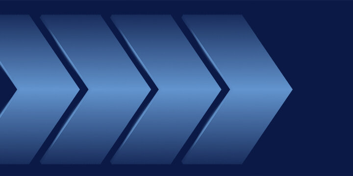 Abstract directional chevron pattern on a deep navy background with clean lines and subtle depth effect, evoking a sense of forward motion and structured organization