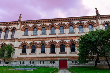 Obraz premium Fassade des Museo Civico di Storia Naturale di Milano (Naturhistorisches Museum Mailand)