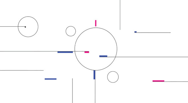 A blue radar screen vector illustration of a target serves as a modern business infographic template and digital web design concept for a medical information plan layout