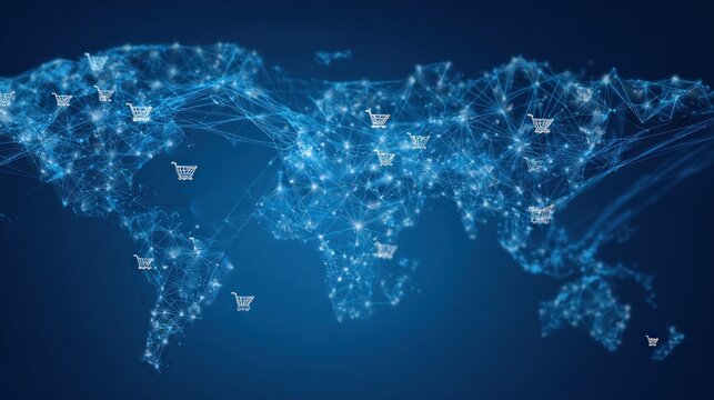 Global shopping network, interconnected
