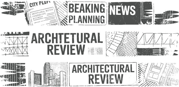 Architectural review breaking news city planning urban development blueprints and building