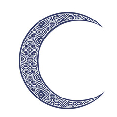 Decorative crescent moon © JoyImage