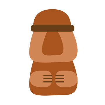 Brown dol hareubang