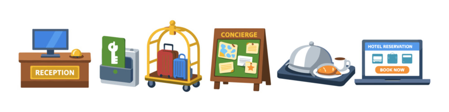 Hotel Services Icons