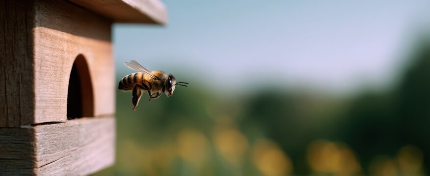 Buzzing with innovation this high-tech smart beehive monitor maximizes crop yield like a garden magician.