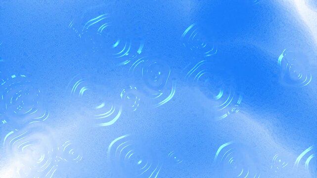 Soft blue abstract background with transparent water ripple patterns, smooth gradient light, and calming liquid motion texture for modern digital visual design