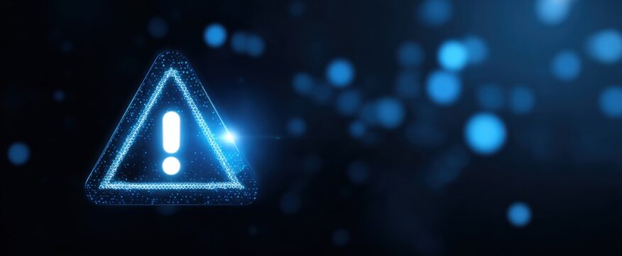 Network protection alert featuring digital warnings threat identification and data leak prevention strategies.