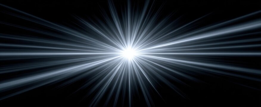 Silver Light Burst showcasing vibrant energy streaks in a dazzling display of brilliance