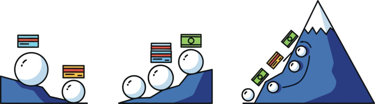 Snowball Effect: Financial Growth and Risk on Mountainside