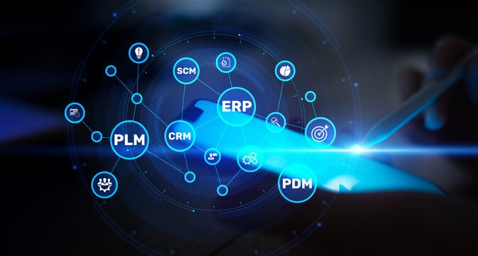Enterprise Resource Planning with Product Lifecycle and Data Management Integration.