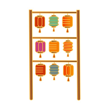Wooden lantern frame