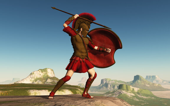Achilles, Heros der Griechen