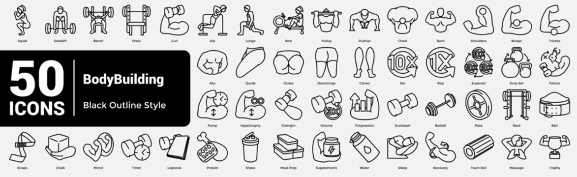 Line Bodybuilding Bundle H50