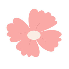 Fototapeta premium Pink flower petal