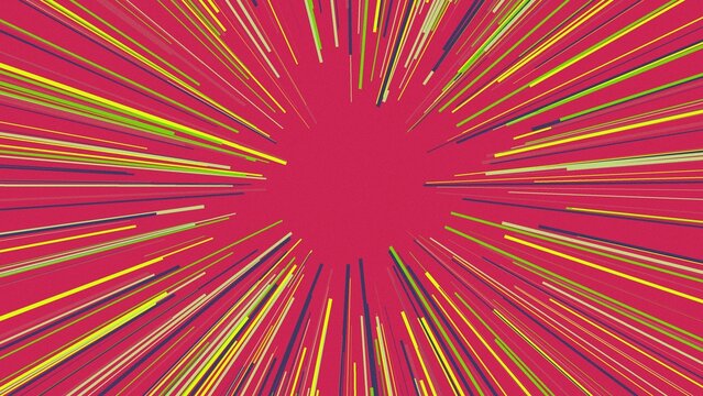 Abstract Burst Radial Lines Background Energetic Movement Speed Graphic Design Energetic Vibrant Explosion Pink Backdrop