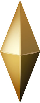Diamond-shape ornament