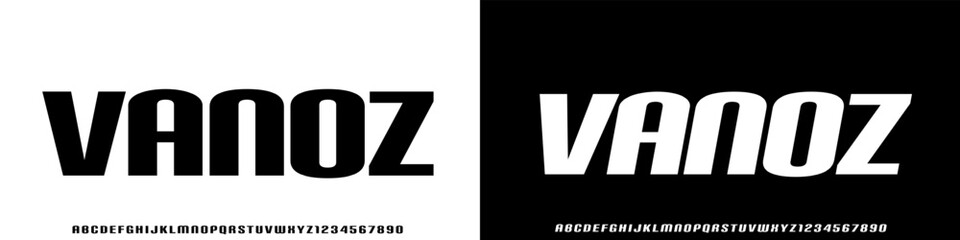 ELEGANT FONT, Sport Modern Italic Alphabet Font. Typography urban style fonts for technology, digital, movie logo design. vector illustration © krincing 