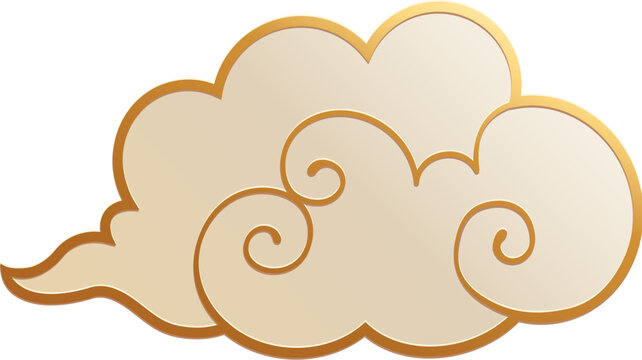Chinese traditional auspicious cloud
