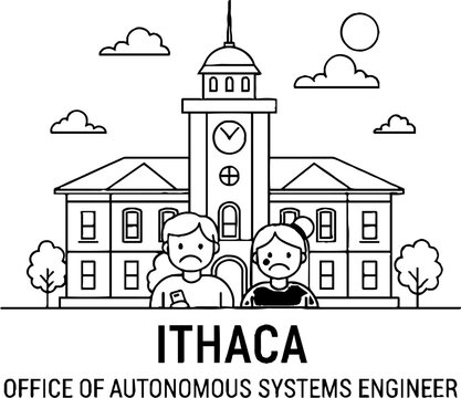 Autonomous Systems Engineer Office in Ithaca with People