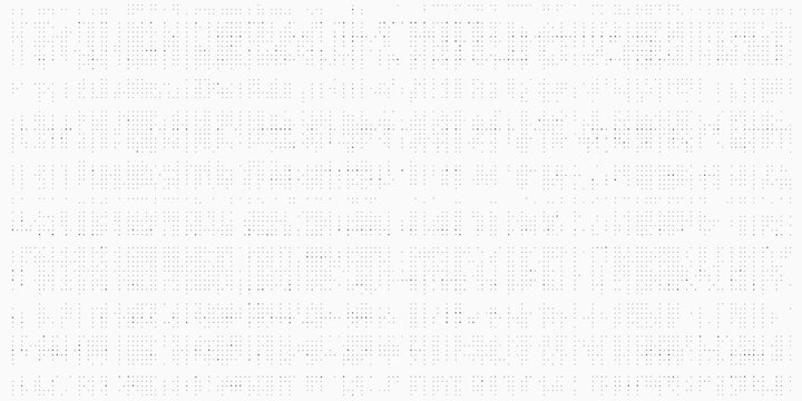Dot grid pattern on white background fine detail