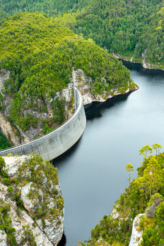 Gordon Dam in Tasmania - Australia