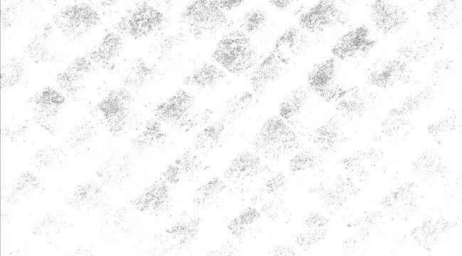 White background with scattered grey textured diamond shapes and dots abstract pattern