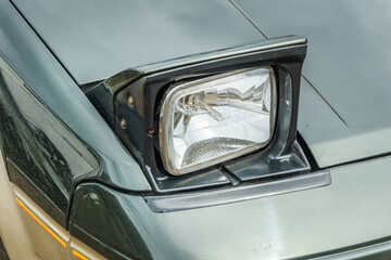 古い自動車のヘッドライト　Headlight of the old car © norikko