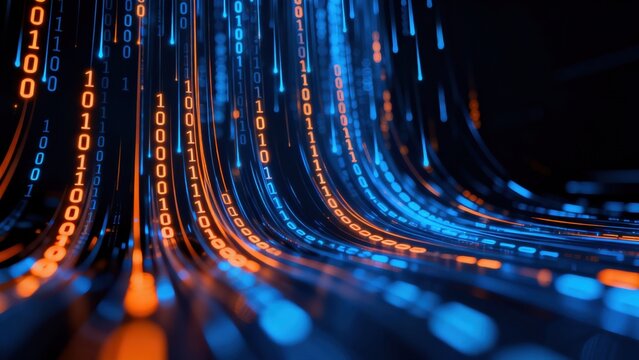 Abstract binary code data flow