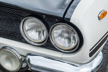 古い自動車のヘッドライト　Headlight of the old car © norikko