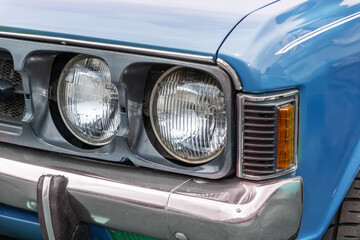 古い自動車のヘッドライト　Headlight of the old car © norikko