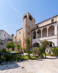 Obraz premium The Conversano Castle view in Italy
