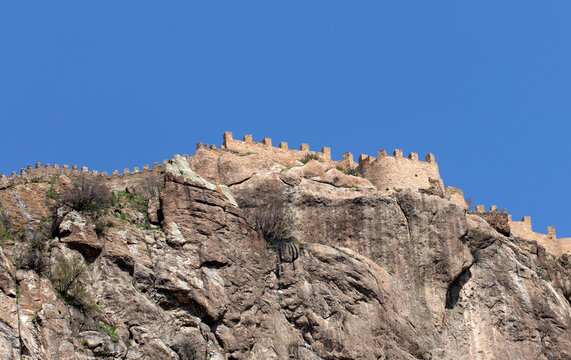 Afyonkarahisar Castle (Karahisar Kalesi) is a 226-meter-high volcanic rock fortress in the city center, used by many civilizations from the Hittites to the Ottomans and featuring Seljuk-era structures