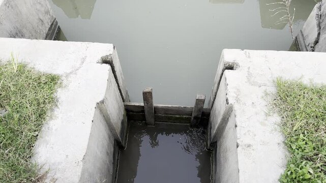 Neglected gutter infrastructure causing water pollution