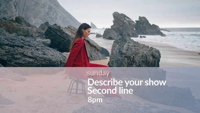 Broadcast Text Shadow Date Promo 15sec &ndash; Dynamic Typography Shadow Animation, Titles, Lower Thirds, Logo, Transitions and Promo Elements for TV and Media