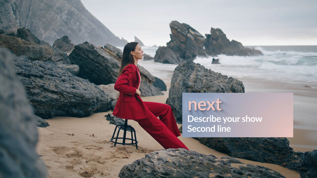 Broadcast Text Shadow Next Small &ndash; Dynamic Typography Shadow Animation, Titles, Lower Thirds, Logo, Transitions and Promo Elements for TV and Media