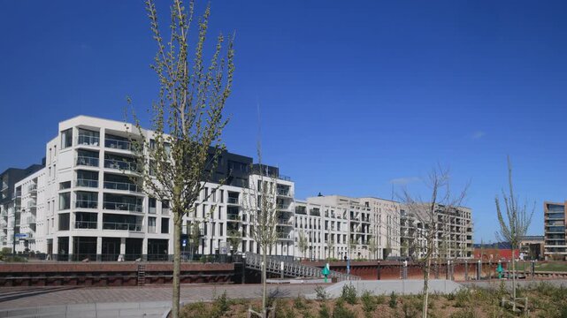 New Dutch contemporary apartment buildings in Zutphen, The Netherlands