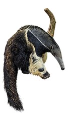 Obraz premium Anteater on White.