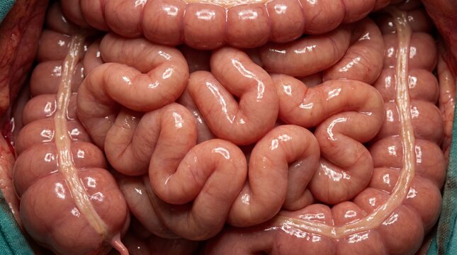 Anatomy of the human intestine