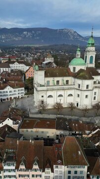 St. Ursus Cathedral in Solothurn, Switzerland of the Roman Catholic Diocese of Basel