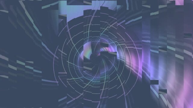 Abstract Glitch Background Loop for Modern Presentations and Broadcast
