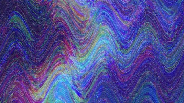 Trippy Digital Glitch Background Animation for YouTube Intro and Promo