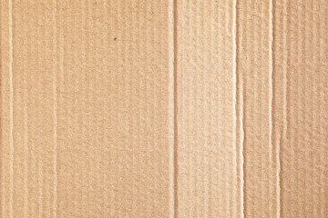 Fototapeta premium Creased carton corrugate box paper texture