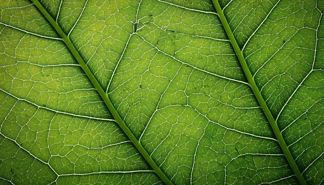 leaf texture leaf background with veins and cells