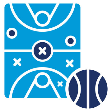 Positions blue combination icon