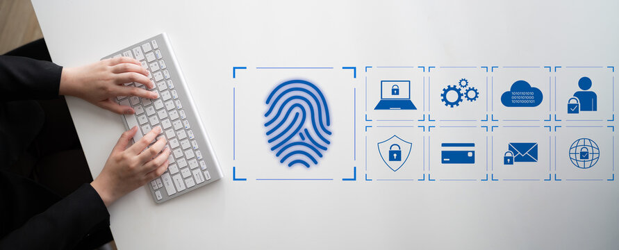 System for safeguarding digital identity using fingerprint authentication, encryption, and secure access protocols across cloud, device, and personal data environments Latch