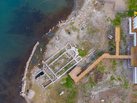 Lake Iznik and Basilica of the First Christian Council Site, Turkey
