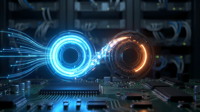 Data protocol translation system converting signals between incompatible digital formats in a hardware environment