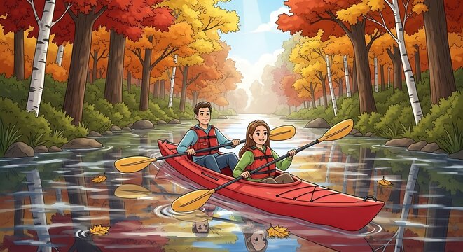 Autumn Kayak Trip.
